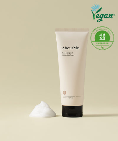 About Me Rice Makgeolli Cleansing Foam 220ml