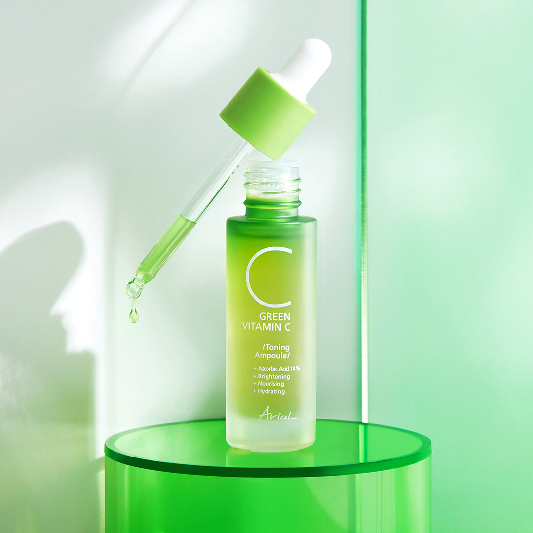 Ariul Green Vitamin C Glutathione Toning Ampoule 15ml