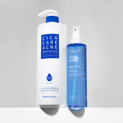 Someblossom Cica Care Body Set (Body Mist + Body Wash) - 2-Piece Set