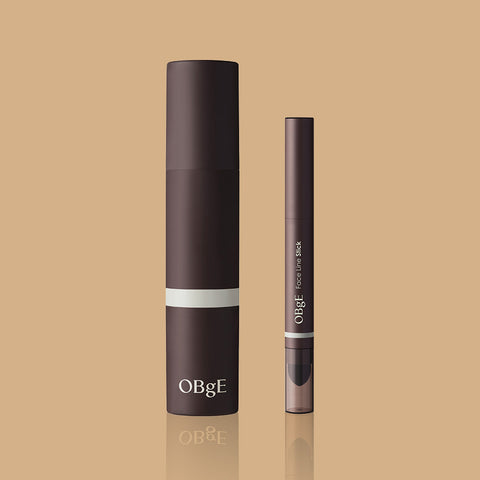 OBGE Natural Cover Foundation + Face Line Shading Stick 15ml