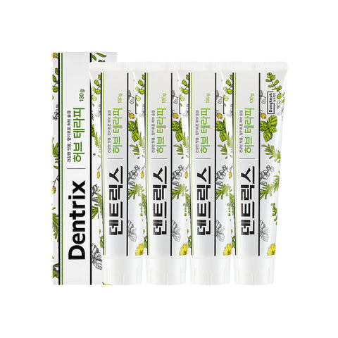 DongKook Pharmaceutical Dentrix Herb Therapy Toothpaste 130g (4 Pack)