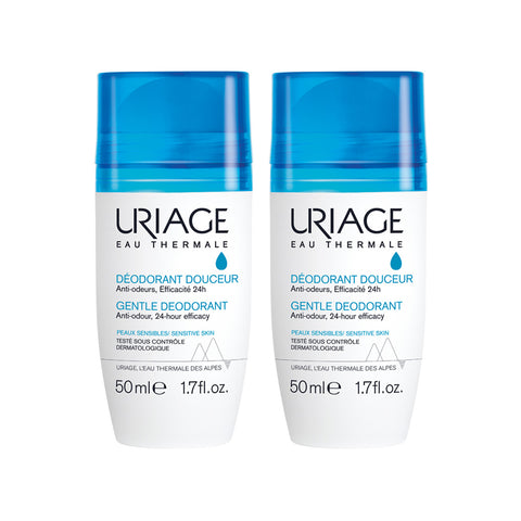 Uriage Deodorant Douceur 50 mL Roll-On x2