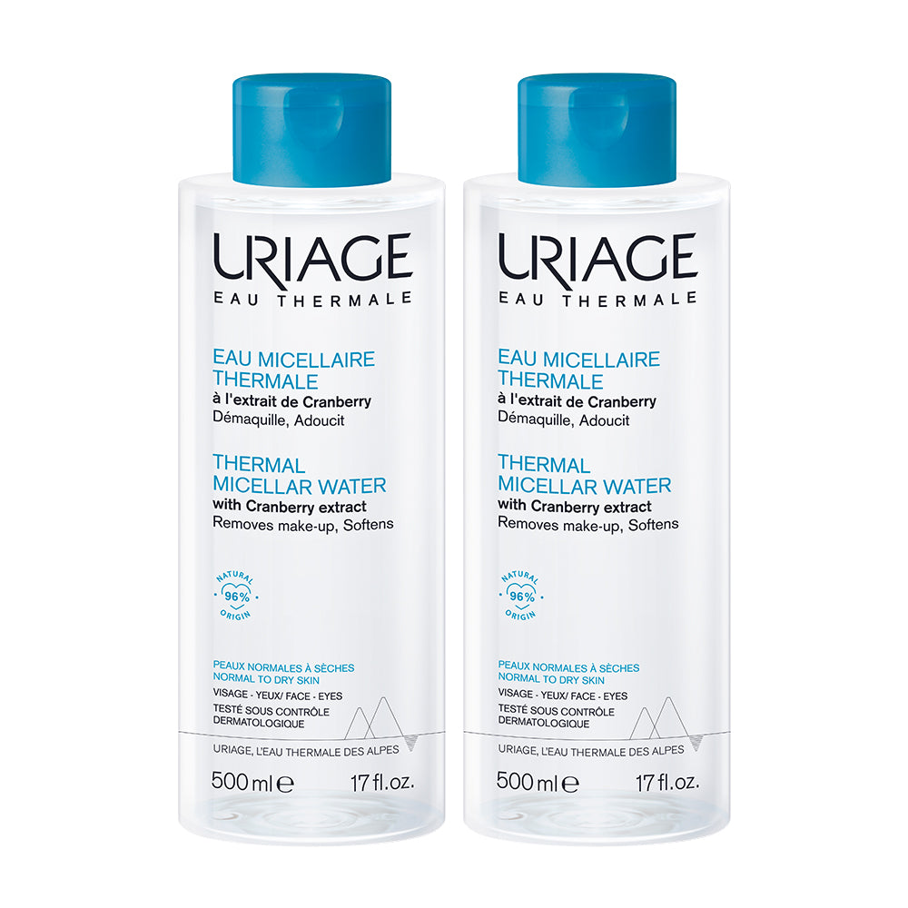 Uriage Micellar Cleansing Water 500 ml x 2