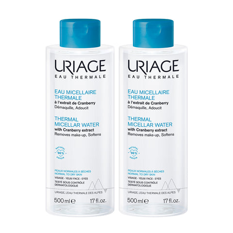 Uriage Micellar Cleansing Water 500 ml x 2
