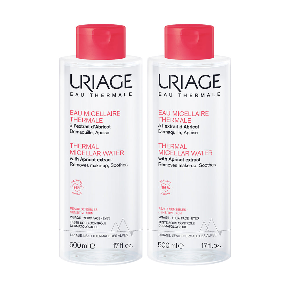 Uriage Micellar Cleansing Water Sensitive 500 ml (Pack of 2)
