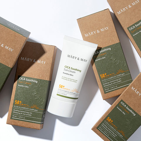 Mary&May Vegan Cica Soothing Sun Cream 50ml