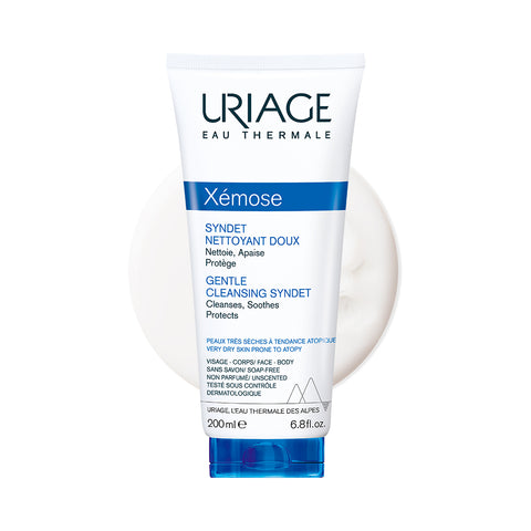 Uriage Xemose Syndet 200 ml (mild pH moisturizing cleanser)