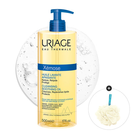 Uriage Xemose Soothing Cleanser 500 ml Body Wash for Dry & Sensitive Skin