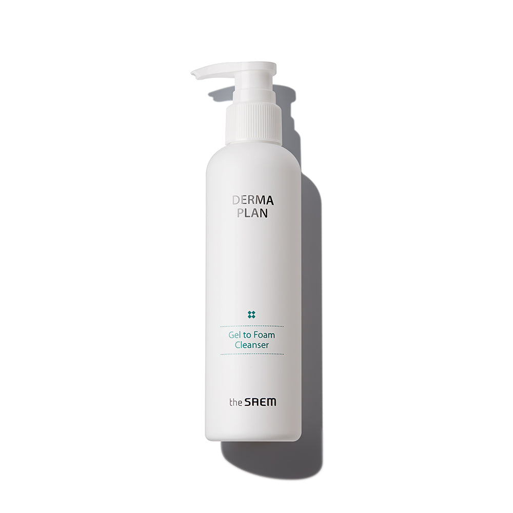The Saem Derma Plan Gel-to-Foam Cleanser