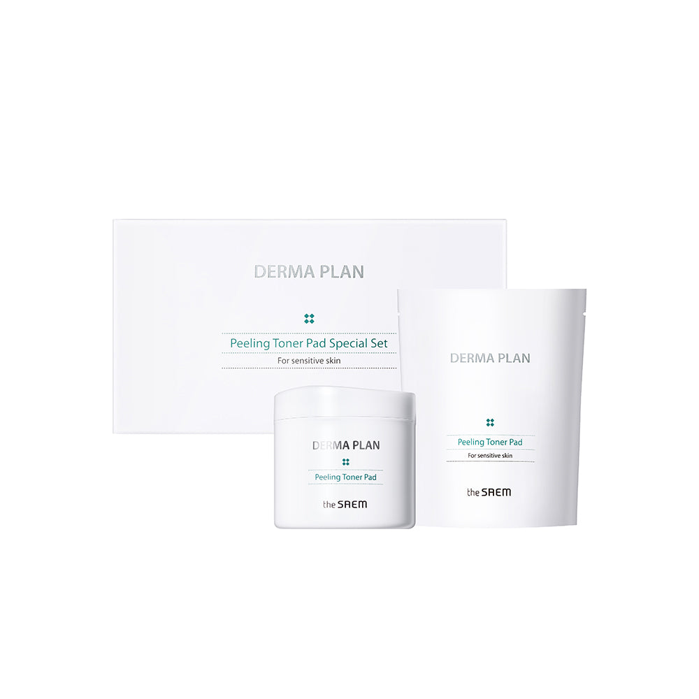 The Saem Derma Plan Peeling Toner Pad Special Set