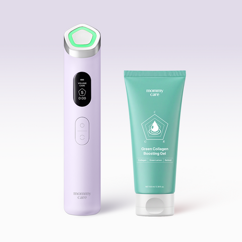 MommyCare PentaPrime All-in-One Radiance & Firming Device + Boosting Gel (Purple)