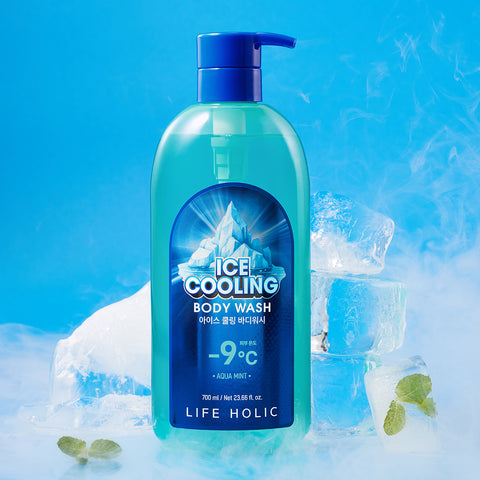 Milk Baobab Lifeholic Ice Cooling Body Wash 700ml (Mint Scent)