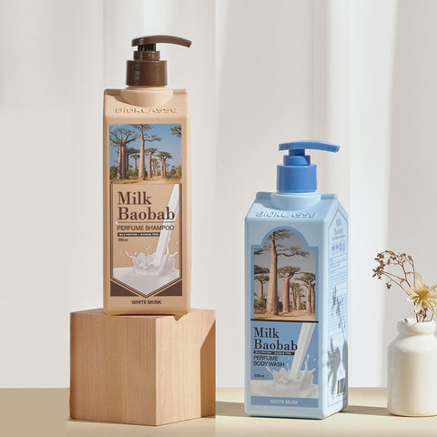 Milk Baobab Perfume Shampoo, White Musk, 500ml