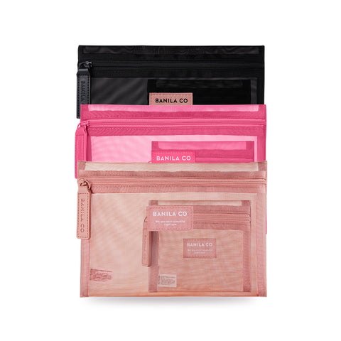 Banila Co Mesh Pouch 3pc Set