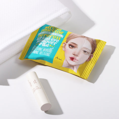 Ariul Stress Relieving Lip & Eye Remover Pads 30 sheets x 30 packs ()