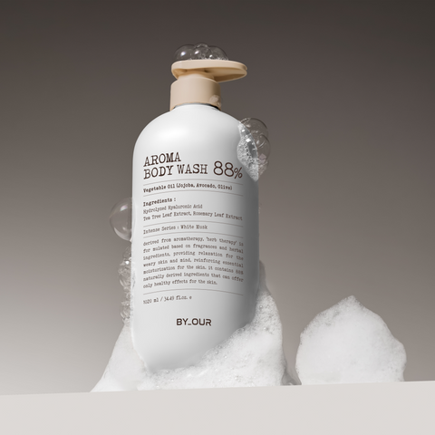 Byour Mildly Acidic Perfume Aroma Body Wash White Musk 1.02L x 2