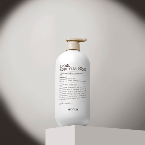 Byour Mildly Acidic Perfume Aroma Body Wash White Musk 1.02L x 2