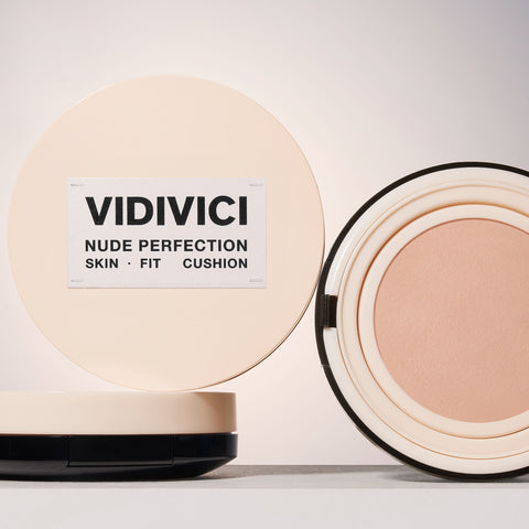 VIDIVICI Nude Perfection Skin Fit Cushion Set 15g + 2 Refills (15g each)