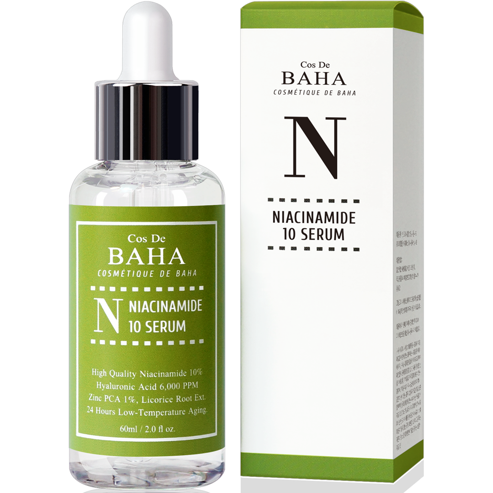 Cos De BAHA N Niacinamide 10% + Zinc 1% Serum 60ml