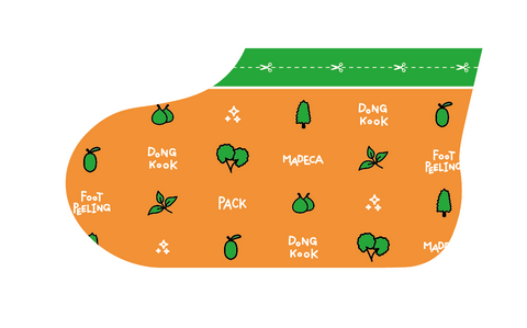 DongKook Pharmaceutical Madeca Foot Peeling Pack (3 x 20g)