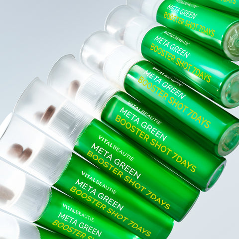 VITALBEAUTIE Metagreen Booster Shot 7-Day Supply x12 + 16-Day Extra
