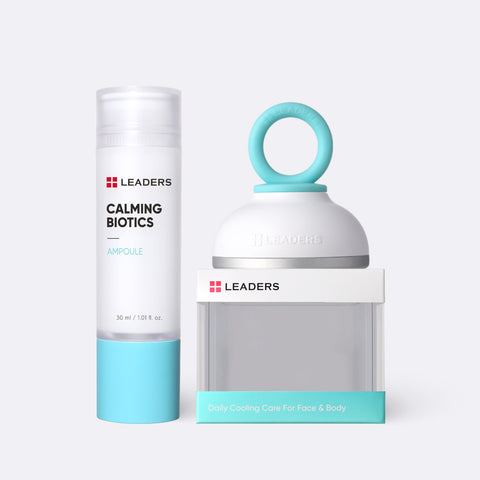 Leaders Calming Biotics Ampoule 30ml & Face Cooler