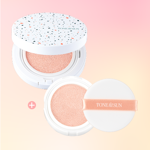 Tonefitsun Vegan Sun Cushion 12g + Refill 12g