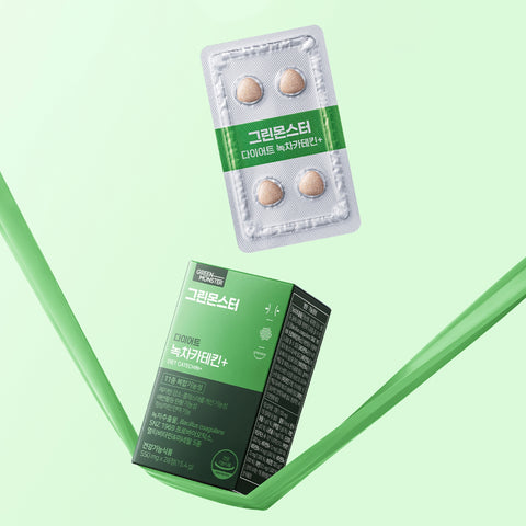 Green Monster Diet Green Tea Catechin+ 550 mg x 28 tablets (4 Pack)