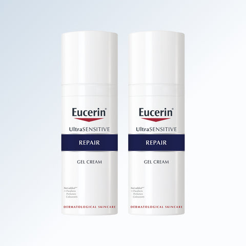 Eucerin UltraSensitive Repair Gel-Cream 50 ml (1+1)