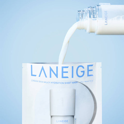 Laneige Cream Skin 170ml + 130ml Double Set + Gelling Mask (13 sheets)