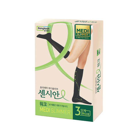 DongKook Censian Medislimmer Work Medical Compression Band Calf Black (1 pc)