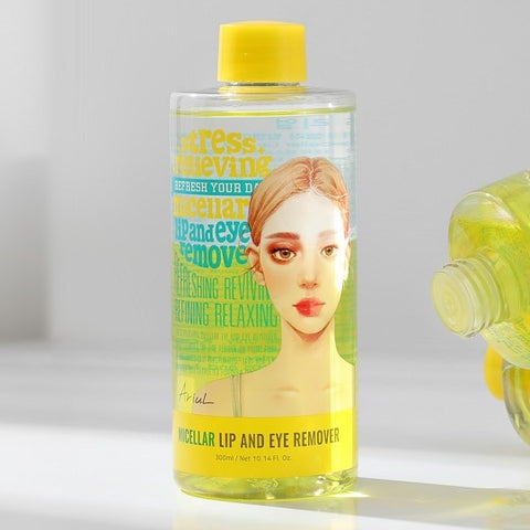 Ariul Stress Relieving Micellar Lip & Eye Remover 300ml (2 pcs)