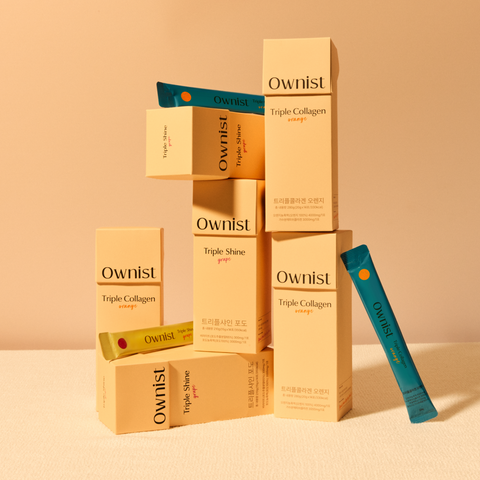 Ownist Glow Synergy Set 6-Week Routine (Triple Collagen 3 boxes + Triple Shine 3 boxes)