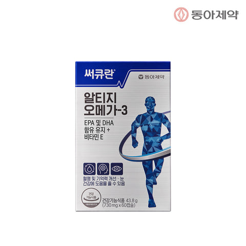 Dong-A Pharm rTG Omega-3 60 Capsules (30-Day Supply)