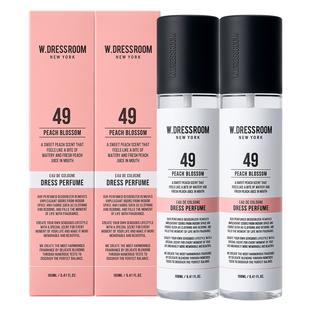 W.Dressroom Dress Perfume No.49 Peach Blossom 160ml (2 Pack)