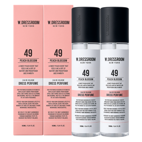 W.Dressroom Dress Perfume No.49 Peach Blossom 160ml (2 Pack)
