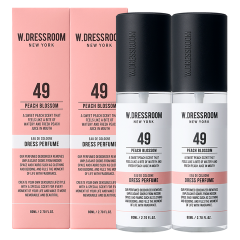 W.Dressroom Dress Perfume No.49 Peach Blossom 80ml (2 pack)