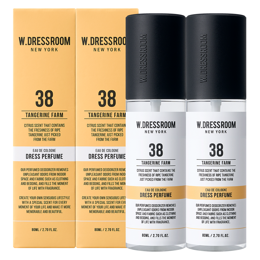 W.Dressroom Dress Perfume No.38 Tangerine Farm 80ml (2 pack)