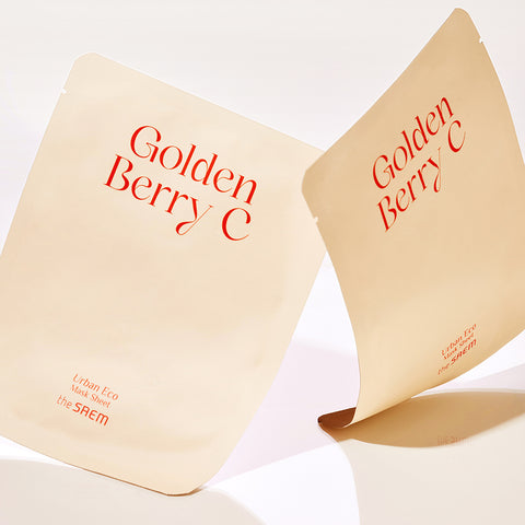 The Saem Urban Eco Golden Berry C Mask Sheet Set (10 Sheets)