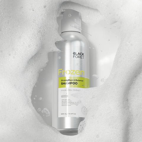 Black Foret Scalp Strengthening & Balance Shampoo 500ml + Cool & Deep Clean Shampoo 250ml (Mild Acidic)