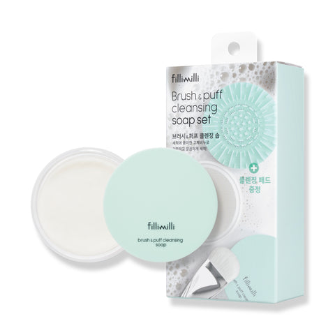 Fillimilli Brush & Puff Cleansing Soap