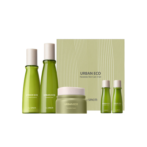 The Saem Urban Eco Harakeke Skincare 3-Piece Set
