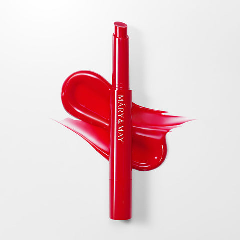 Mary&May Blooming Glow Lip 04 Cool Red Tulip 1.7g