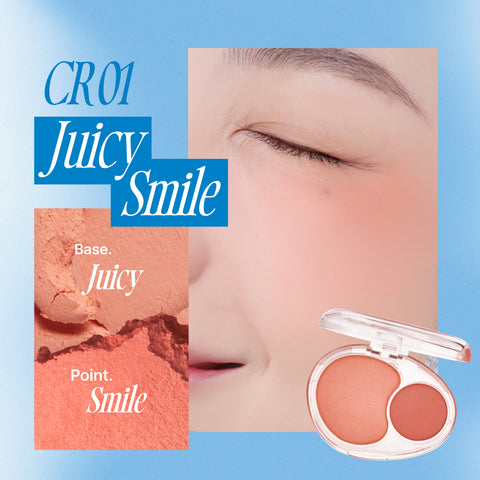 Fwee Mellow Dual Blusher 7.2g (12 Colors)