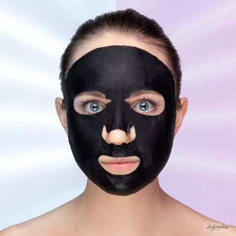 Soonsu Beauty W.H.P White Hydrating Black Mask EX texture close-up