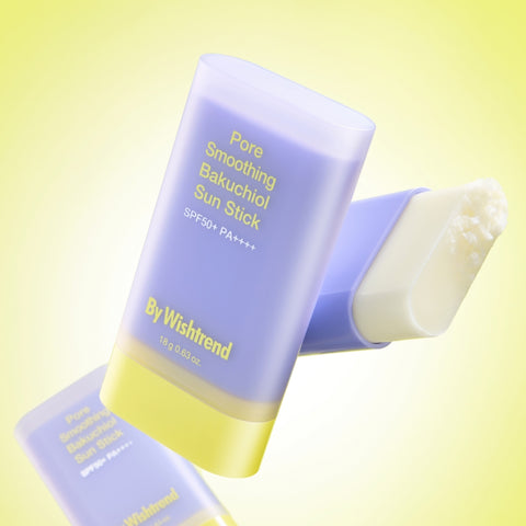 By Wishtrend Pore Smoothing Bakuchiol Sun Stick 18g (2 Pack)
