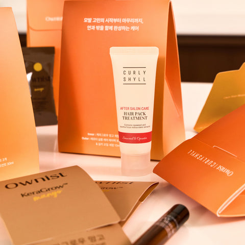 Ownist Keragrow Trial Kit 3 Sachets + 13 ml Silky Treatment + 30 ml Hair Pack