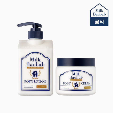 Milk Baobab Family Body Cream Unscented 500g