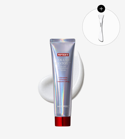 Medipeel Peptide 9 Volume Bio-Tox Glow Wrapping Mask Pro 70ml (Includes Dual Brush)
