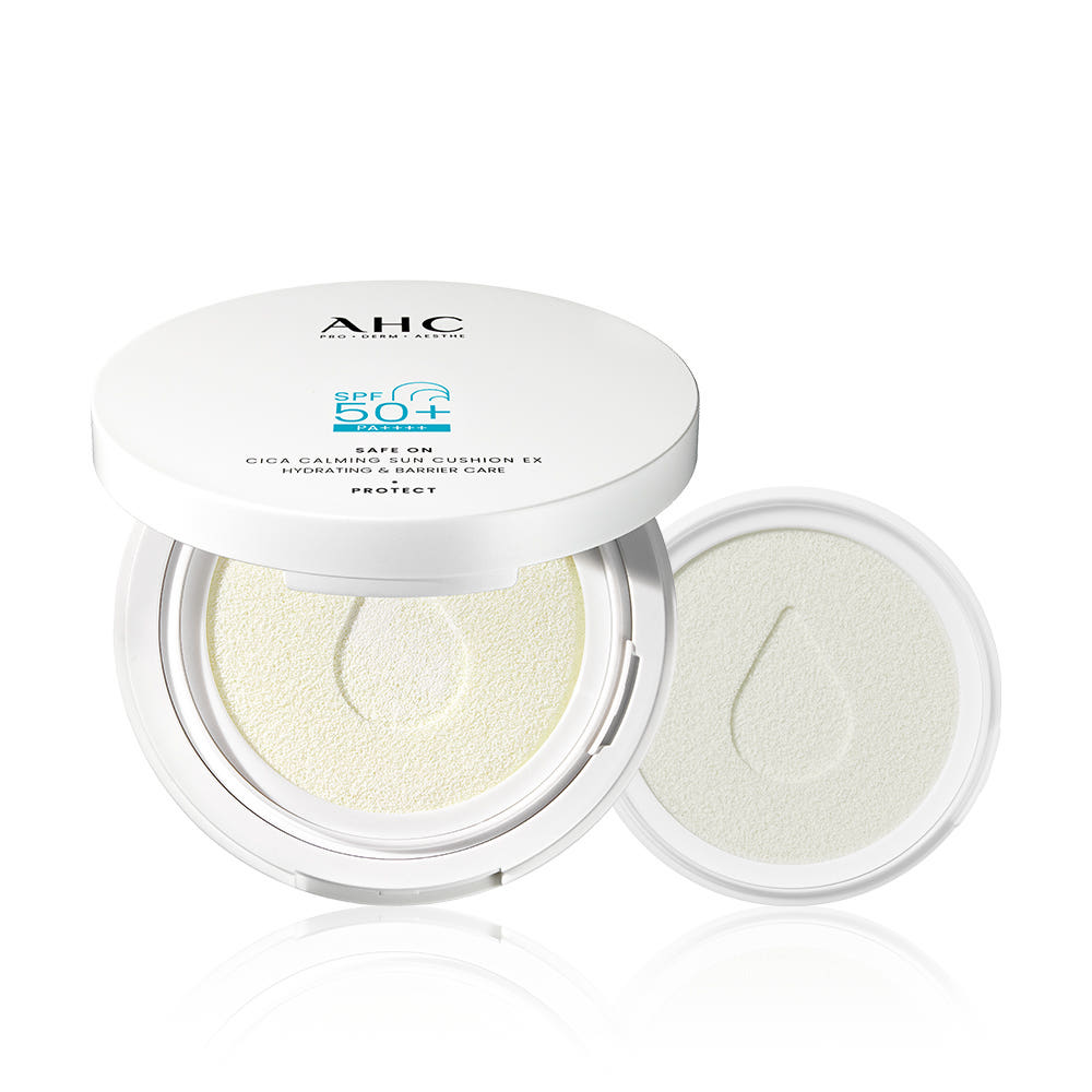 AHC Safe On Cica Calming Sun Cushion 25g + Refill Set